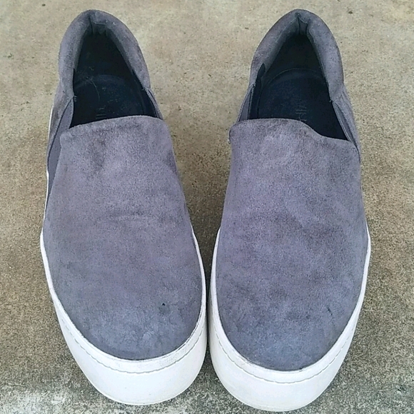 Vince Shoes - Vince Suede slip-on platform sneaker